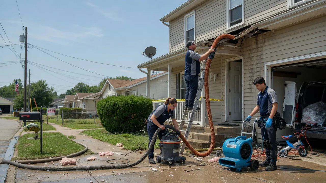 Water Damage Restoration in Wetumka, OK near me